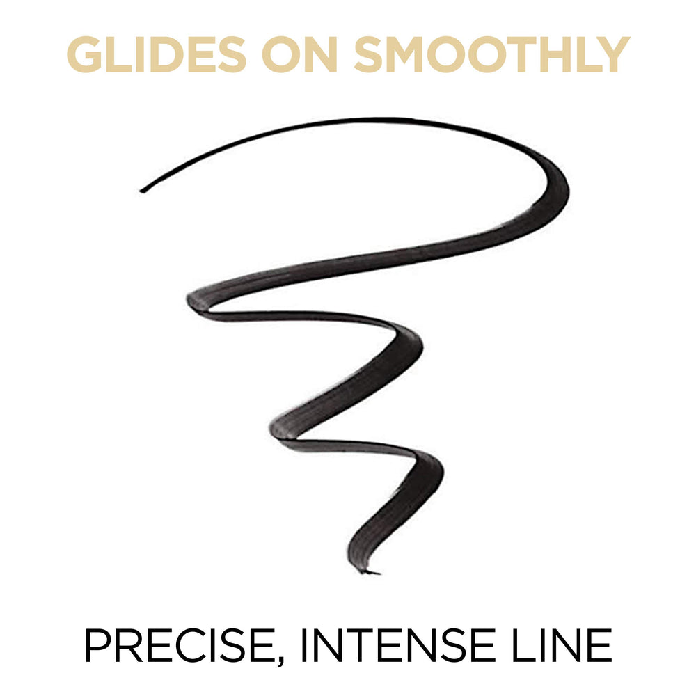 L’Oréal Paris Infallible Lacquer Eyeliner in Blackest Black defines bold eyes.