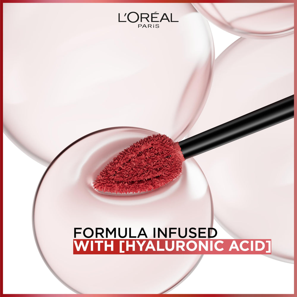 L'Oreal Paris Infallible Lipstick Lazy Sunday 150 application: precise wand for center-to-edge coverage