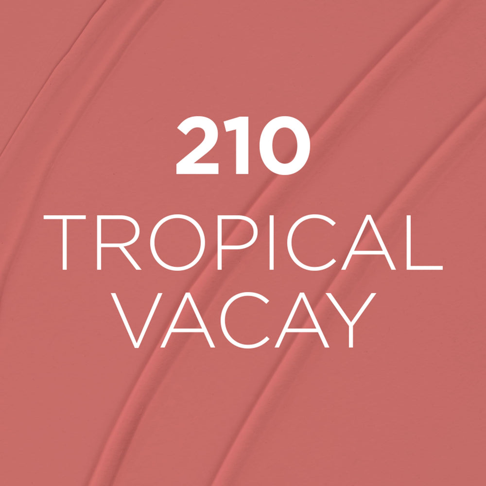 L'Oreal Paris Infallible Matte Resistance Lipstick Tropical Vacay on lips in bold shade