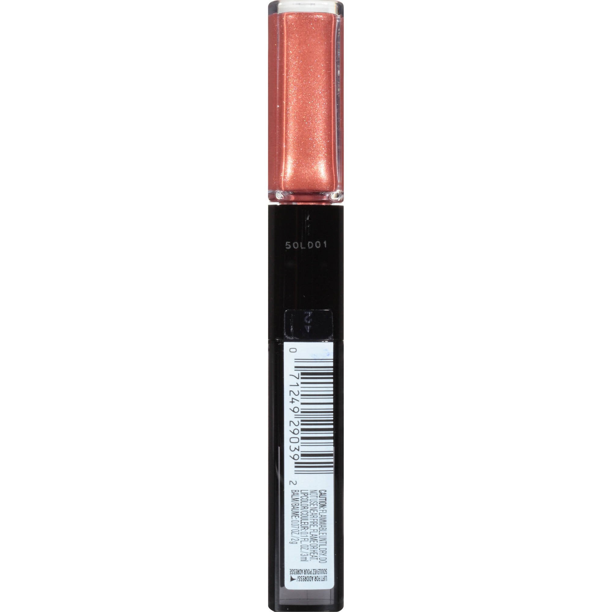 L'Oreal Paris Infallible Pro Last lipstick application glide delivers smooth, comfortable color