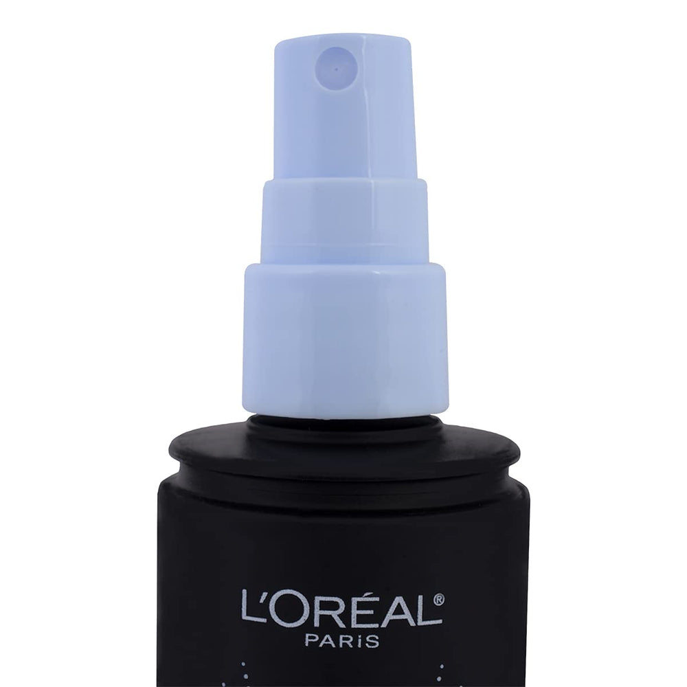 L'Oreal Paris Infallible Pro-Spray helps face, eyes, and lips look set.