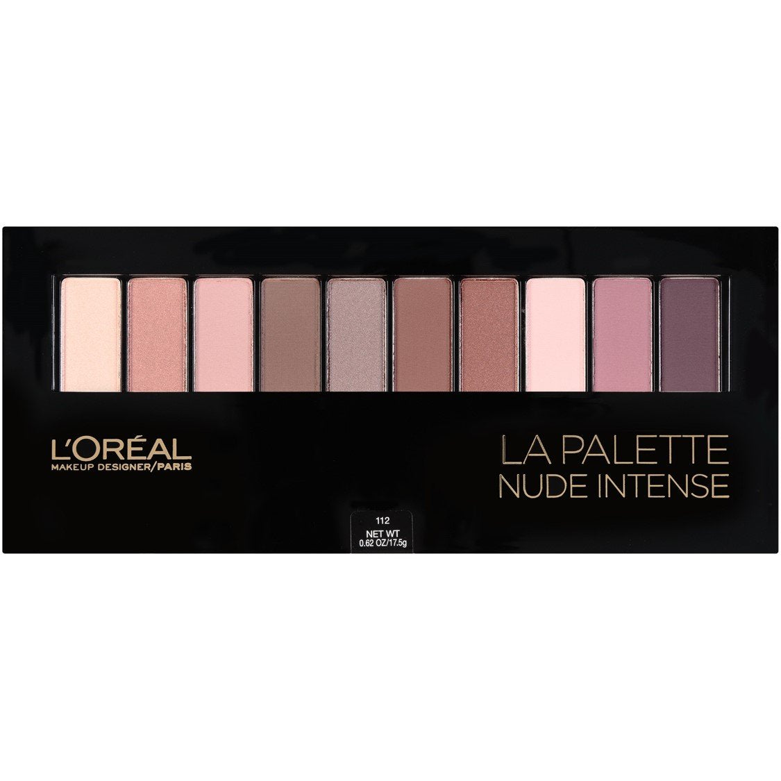 L’Oréal Paris La Palette Nude compact open for versatile nude looks.