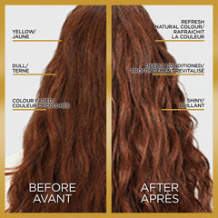 L'Oreal Paris Le Color One Step Toning Gloss applied in shower for quick toning