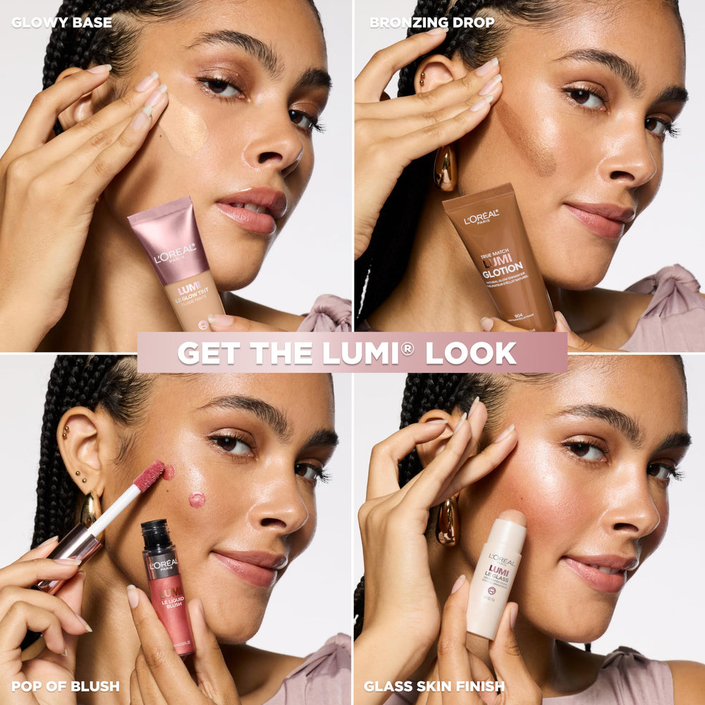L'Oreal Paris Lumi Glotion provides long-lasting hydration with glycerin and shea butter.