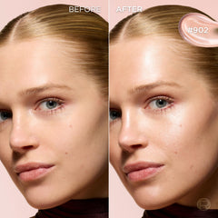 L'Oreal Paris Lumi Glotion tinted moisturizer hydrates skin with glycerin and shea butter.