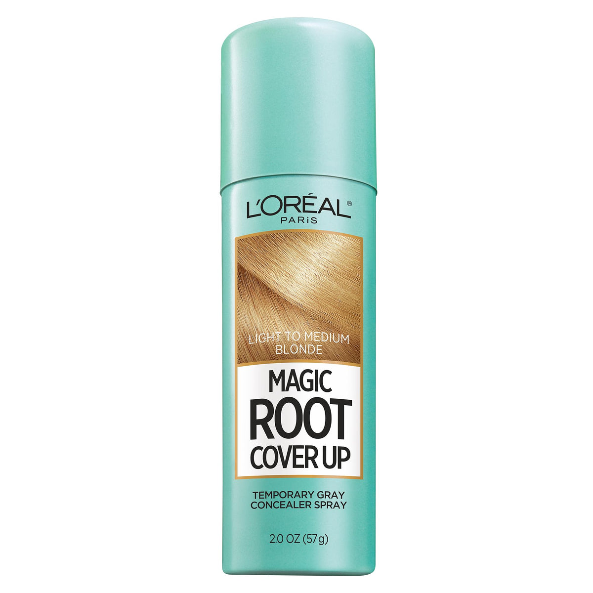 L'Oreal Paris Magic Root Cover Up gray concealer spray for quick root concealment