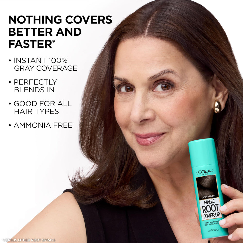 L'Oréal Paris Magic Root Cover Up eight-shade palette for flexible shade matching