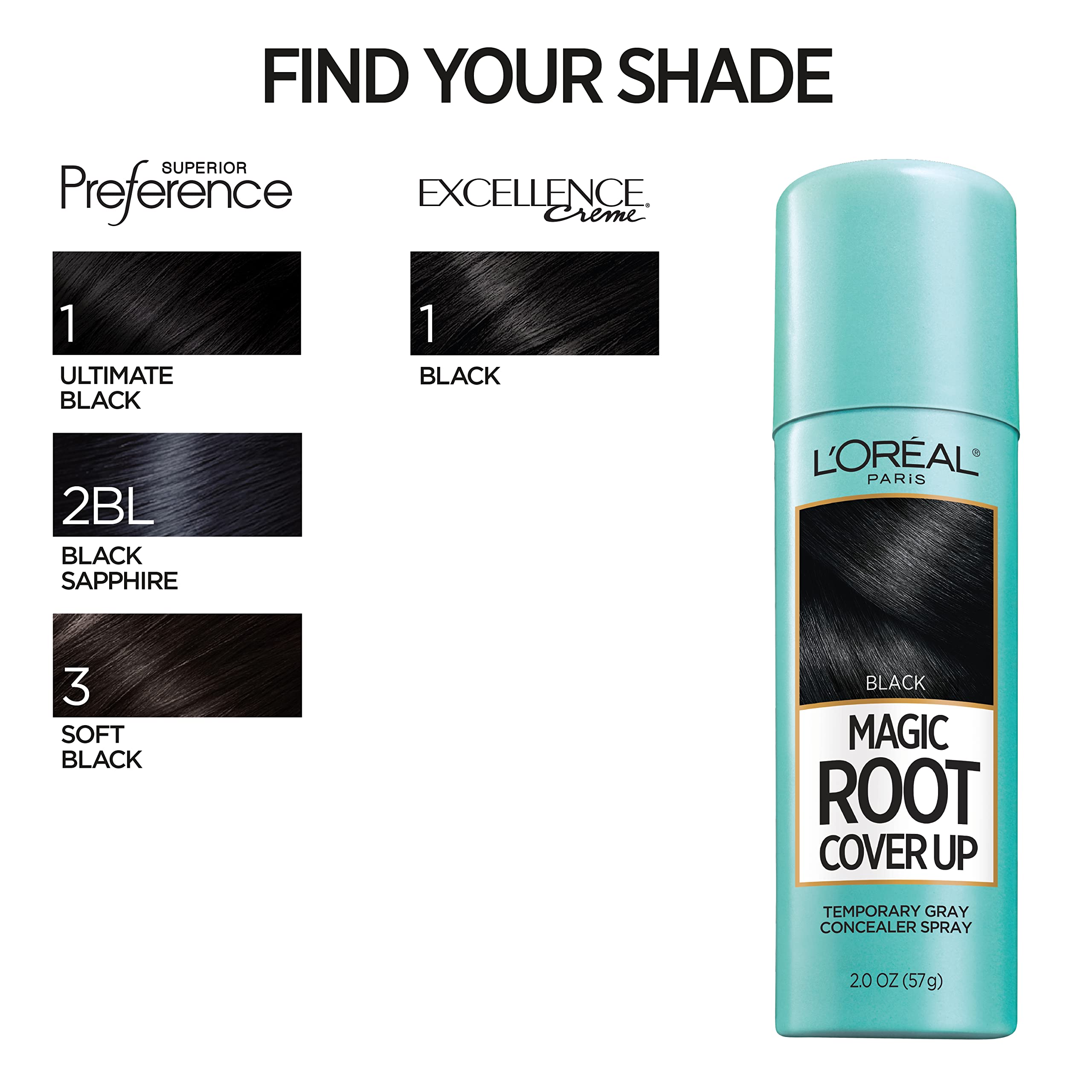 L'Oreal Paris Magic Root Cover Up provides quick, precise coverage between colorings.