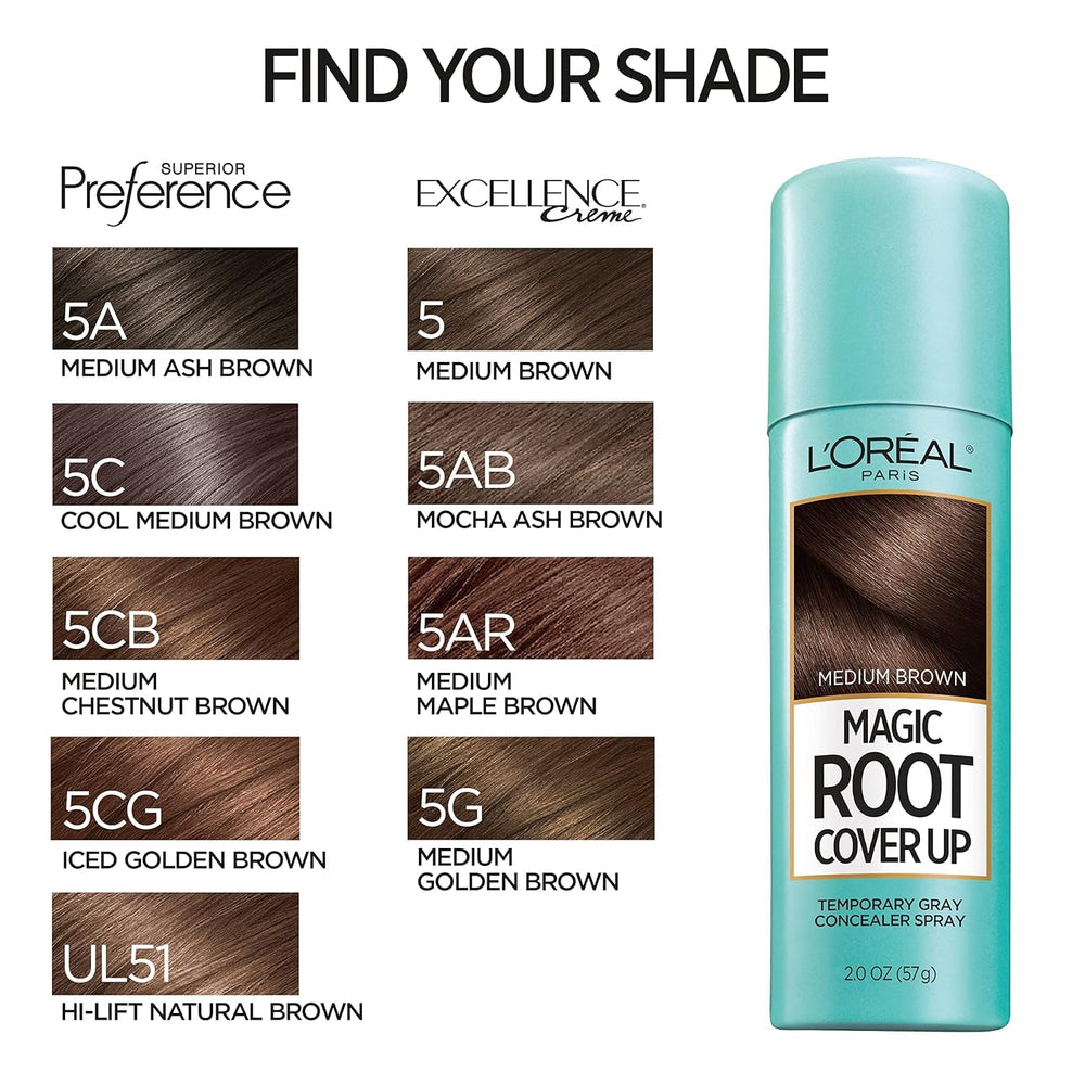 L'Oreal Paris Magic Root Cover Up temporary color solution for gray roots