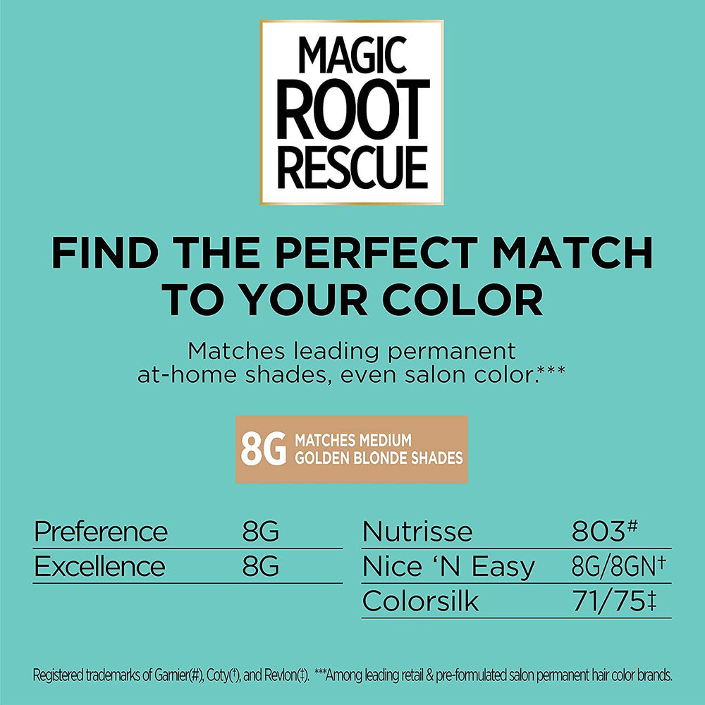 L'Oreal Paris Magic Root Rescue provides low ammonia color gel with conditioning.