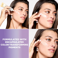 L’Oréal Paris BB Cream texture shown as ultra-light hydrating lotion