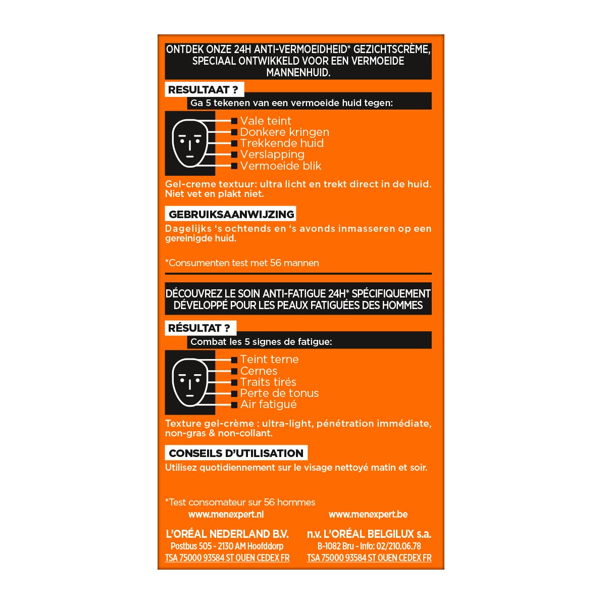 L’Oréal Paris Men Expert Hydra Energetic daily-use routine on bathroom shelf.