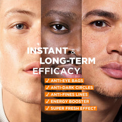 L’Oréal Paris Men Expert Hydra Energetic Eye Roll-On in use provides refreshing under-eye cooling