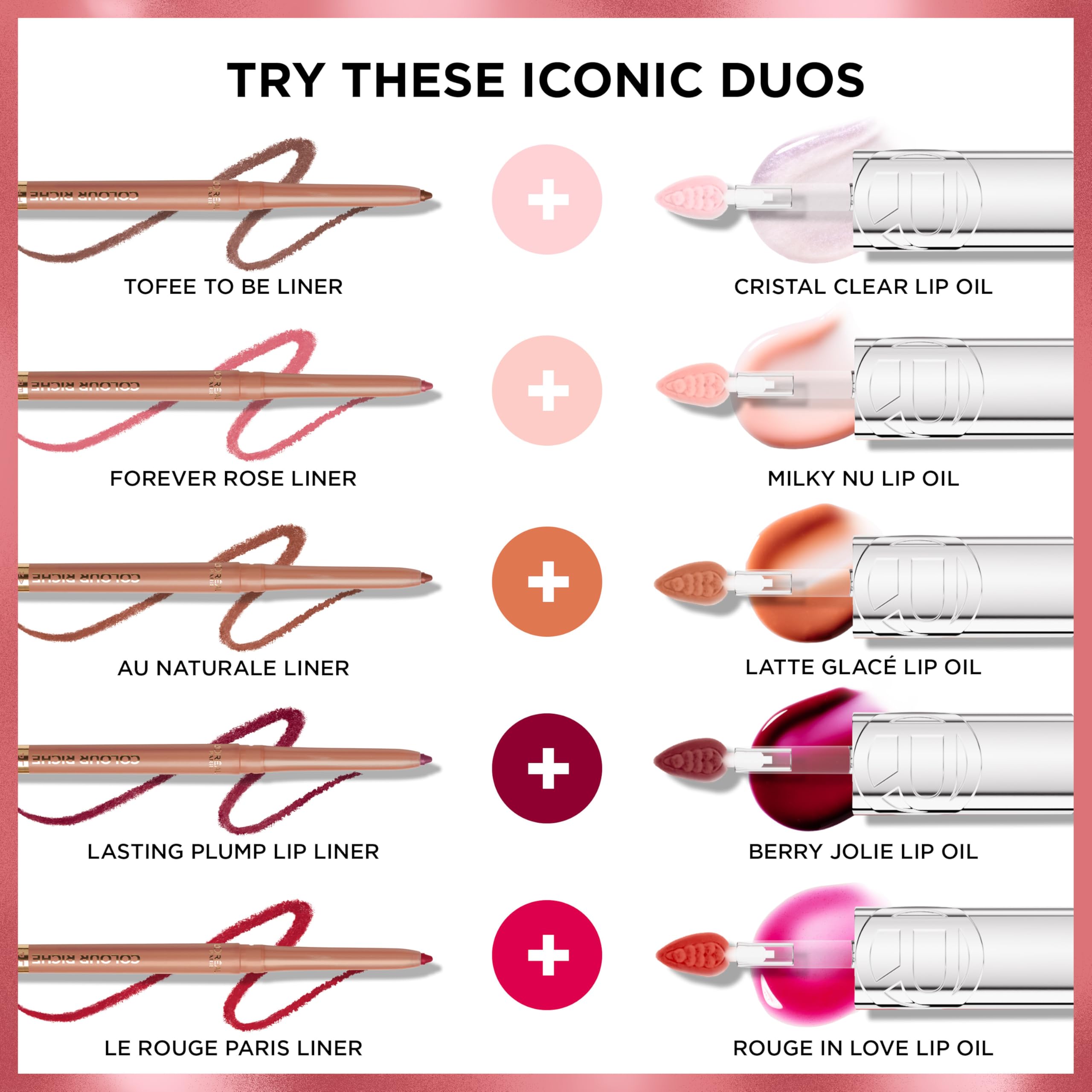 L'Oreal Paris Plump Ambition lip oil Milky Nu shade swatches on lips