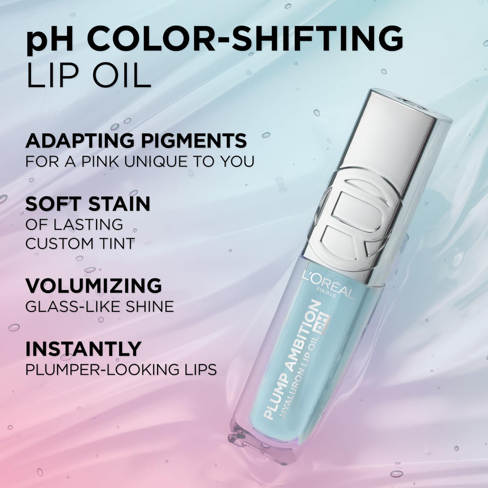 Hyaluronic Acid component of L'Oreal Paris Plump Ambition Lip Oil for hydration