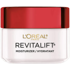Revitalift anti-wrinkle cream close-up highlights rich texture for daily smoothing.