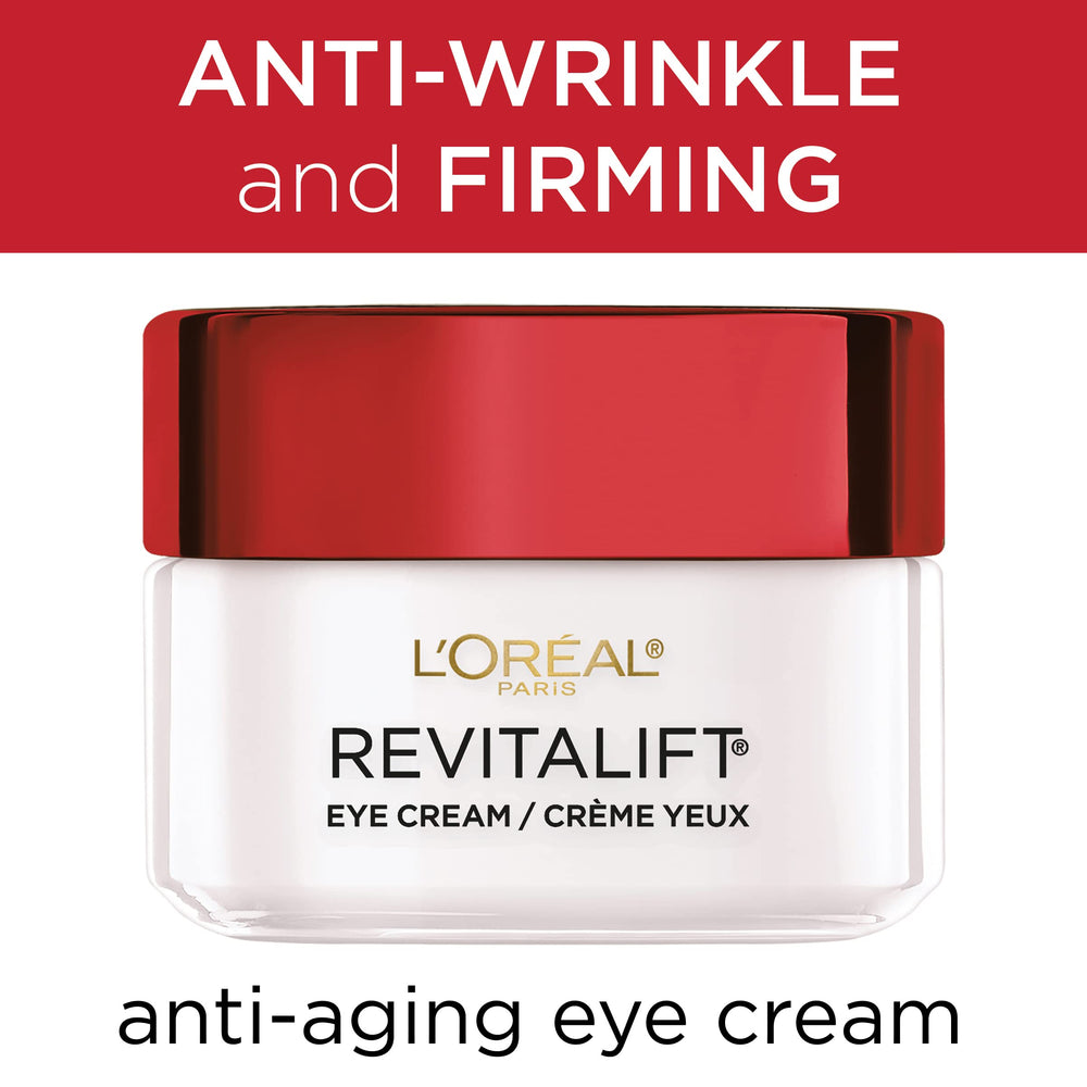 L'Oreal Paris Revitalift ophthalmologist-tested badge reinforces contact lens wear suitability
