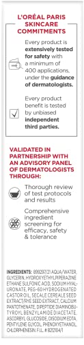 L’Oréal Paris Revitalift face-neck use illustrates versatile daily skincare routine.
