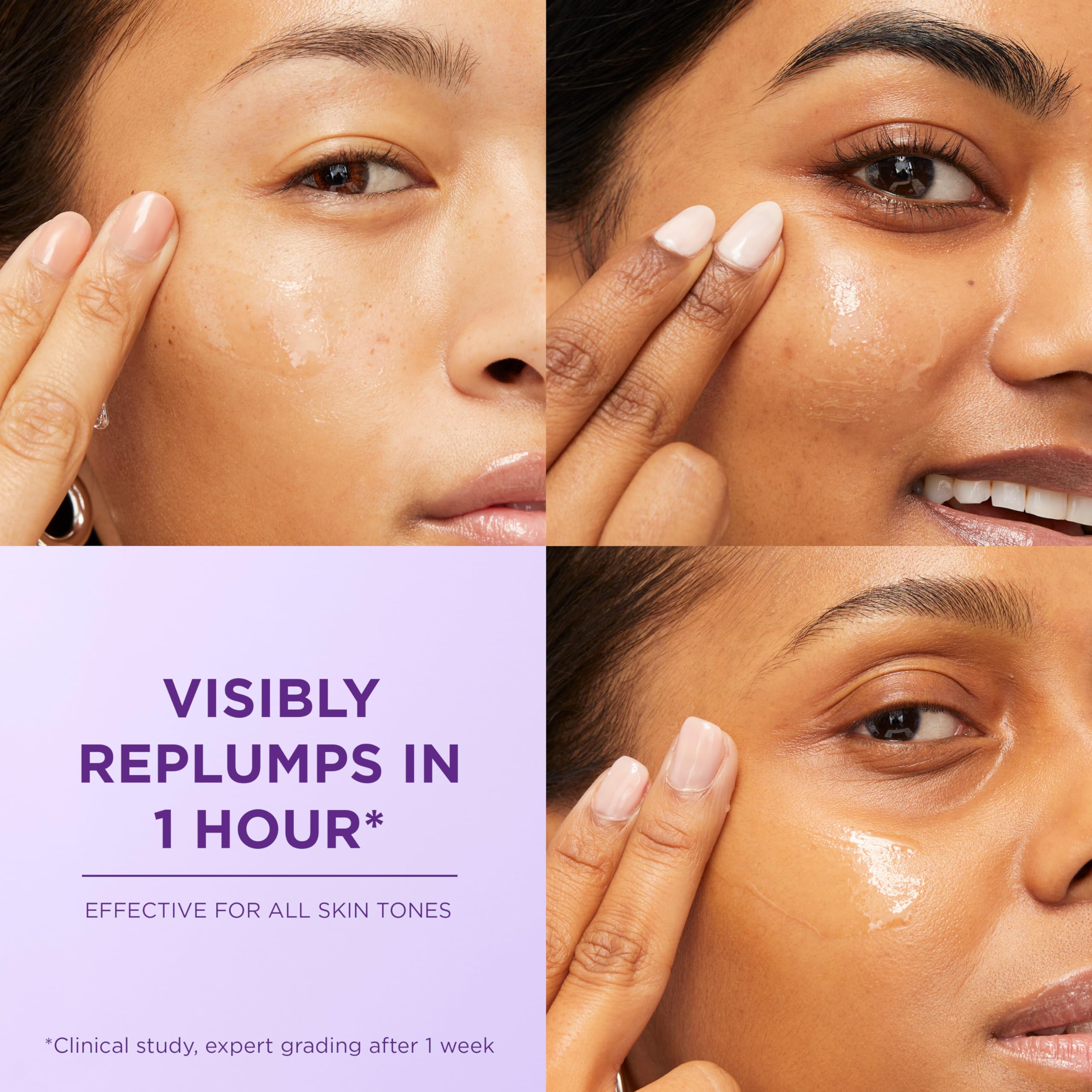 L’Oréal Paris Revitalift serum pump-dispense for easy daily application and hydration.