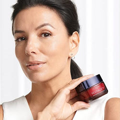 Close-up of Revitalift Triple Power jar showing rich texture for daily care.