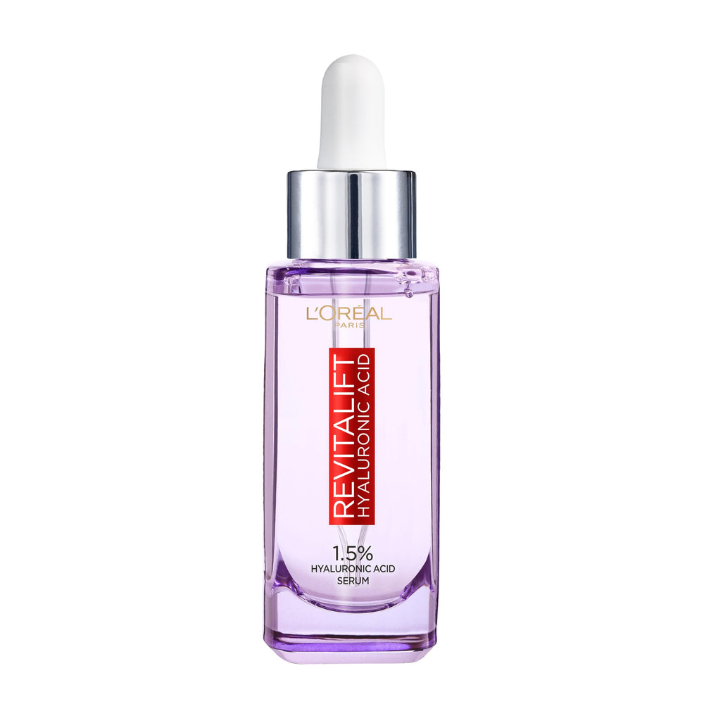 L'Oreal Paris Revitalift Filler bottle front for daily hydration and plump-looking skin.