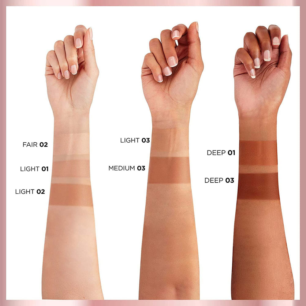 L'Oreal Paris Skin Paradise close-up texture highlights a water-based formula