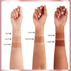 L'Oreal Paris Skin Paradise close-up texture highlights a water-based formula