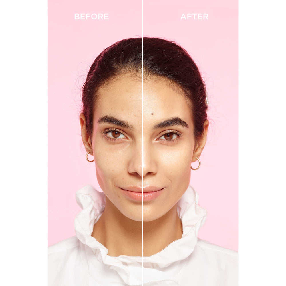L'Oreal Paris Skin Paradise glow on cheek demonstrates natural radiance