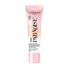 L'Oreal Paris Skin Paradise light-01 bottle offers lightweight, hydrating tinted coverage