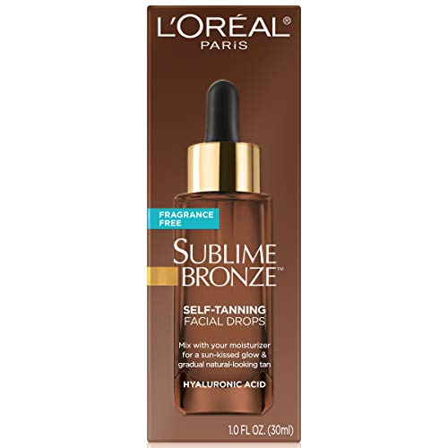 L'Oreal Paris Sublime Bronze drops with dropper enables controlled gradual tanning.