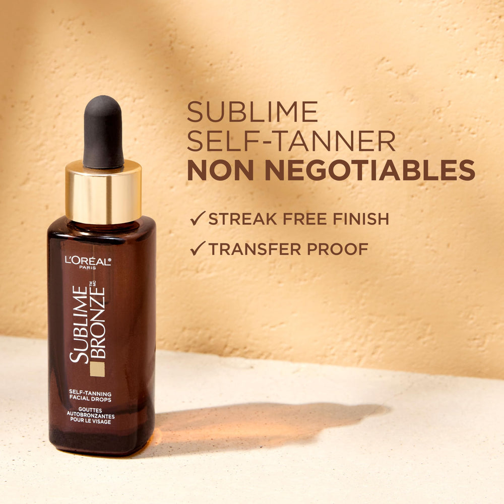 L'Oreal Paris Sublime Bronze with Hyaluronic Acid hydrates while tanning.