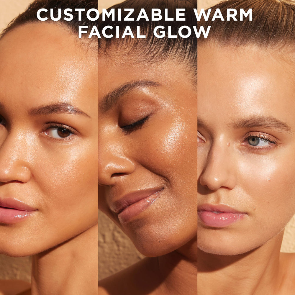 L'Oreal Paris Sublime Bronze drops mixed with moisturizer for easy application.