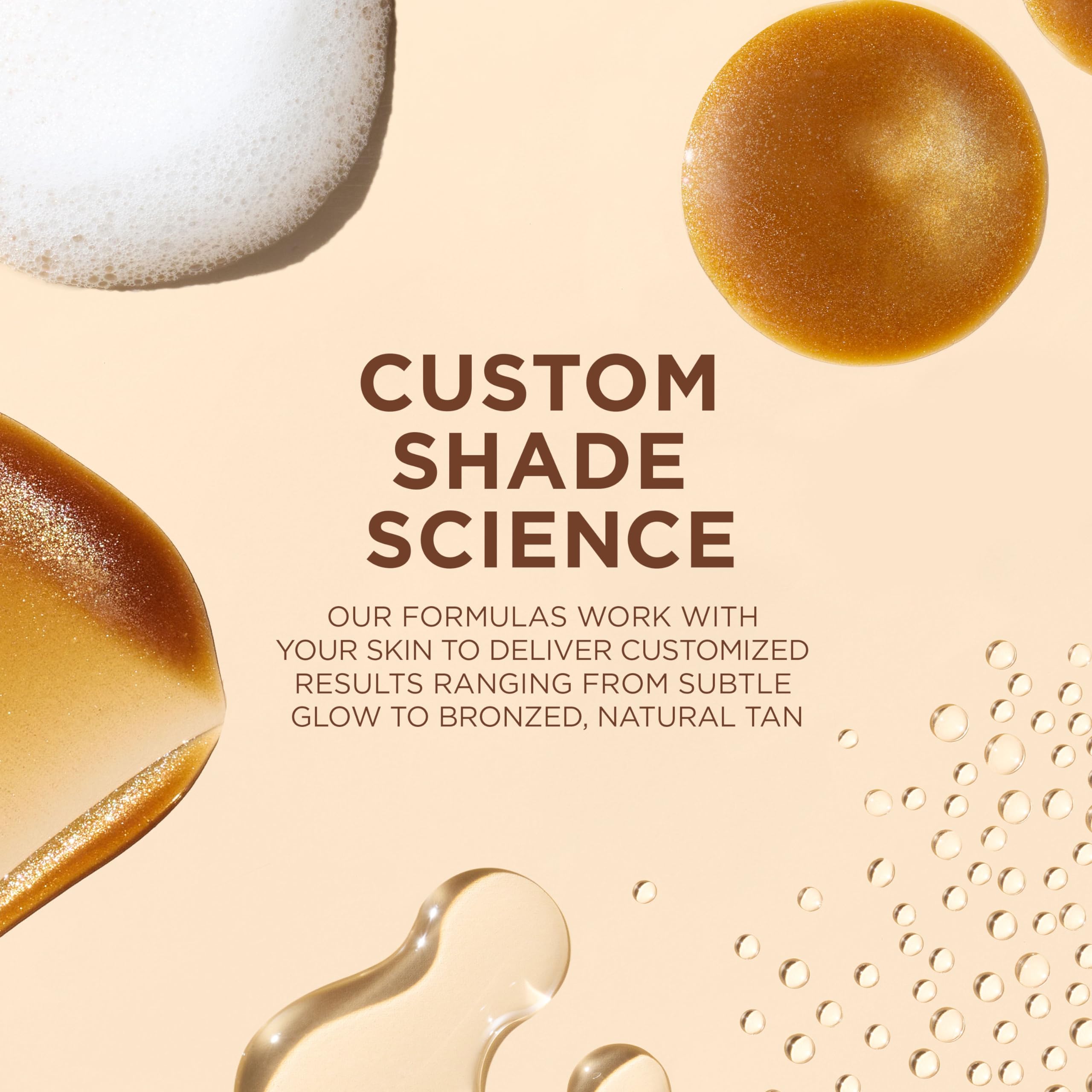 L'Oreal Paris Sublime Bronze Water Mousse color develops over 4-8 hours.