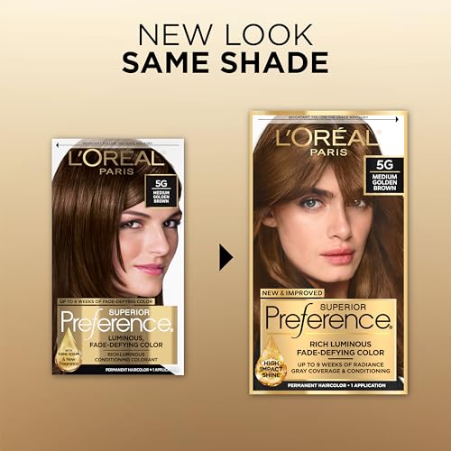 L'Oreal Paris Superior Preference color-gel demonstrates easy-to-apply formula for long-lasting radiance.