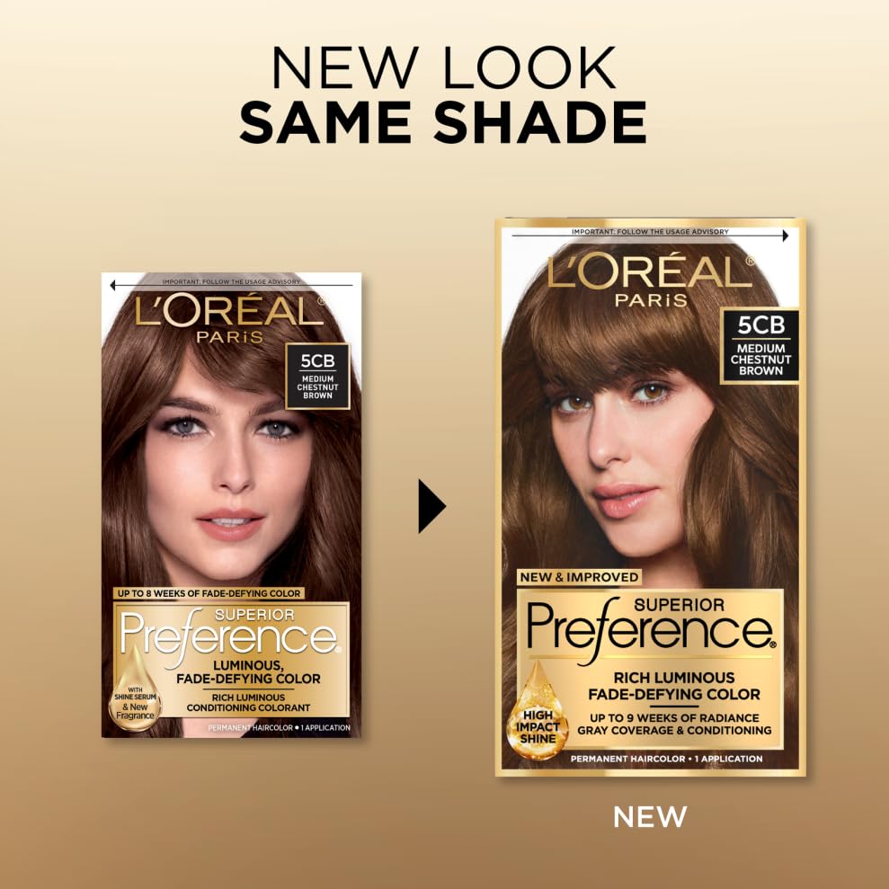 L'Oreal Paris Superior Preference developer crème ensures even coverage during coloring.
