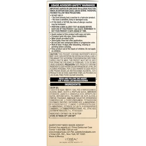 L'Oreal Paris Superior Preference no-drip formula supports confident, precise home coloring results.