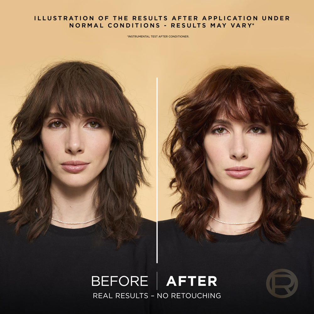 L'Oreal Paris Superior Preference shine-protect-conditioner keeps first-day vibrancy and silky feel.