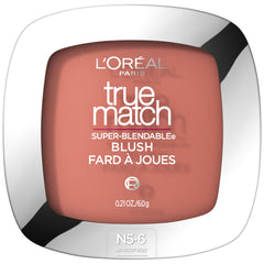 L'Oréal Paris True Match Apricot Kiss packaging with compact and mirror for easy touch-ups.