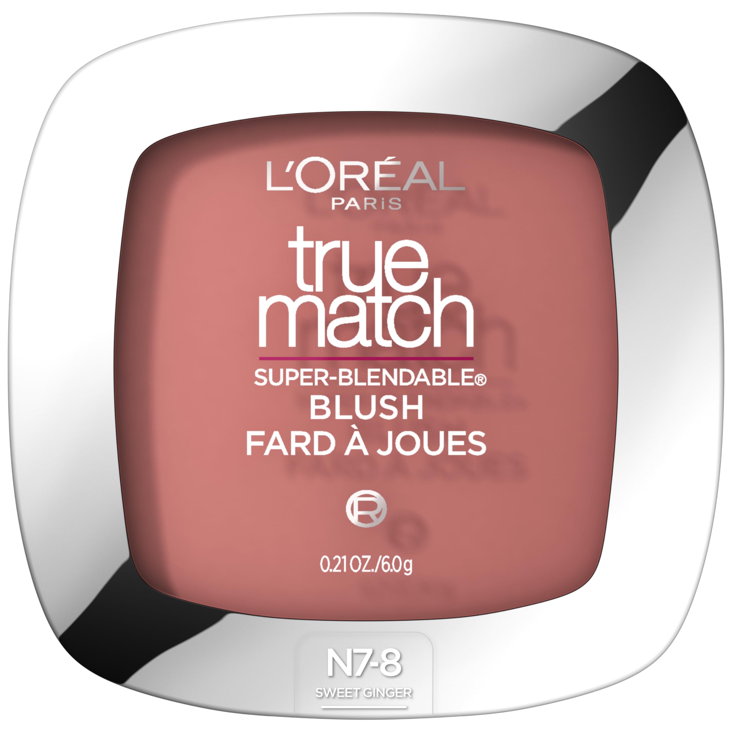 L'Oreal Paris True Match Blush Sweet Ginger packaging for on-the-go touch-ups