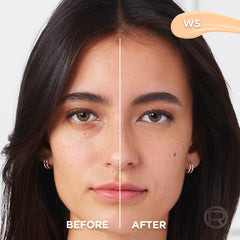 L'Oreal Paris True Match Radiant Serum Concealer flat-tip applicator enables precise one-swipe blending