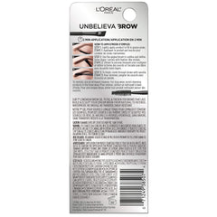 L'Oreal Paris Unbelieva-Brow precise brush closeup for sculpted brows