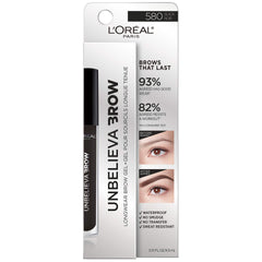 L'Oreal Paris Unbelieva-Brow waterproof swatches show durable pigment