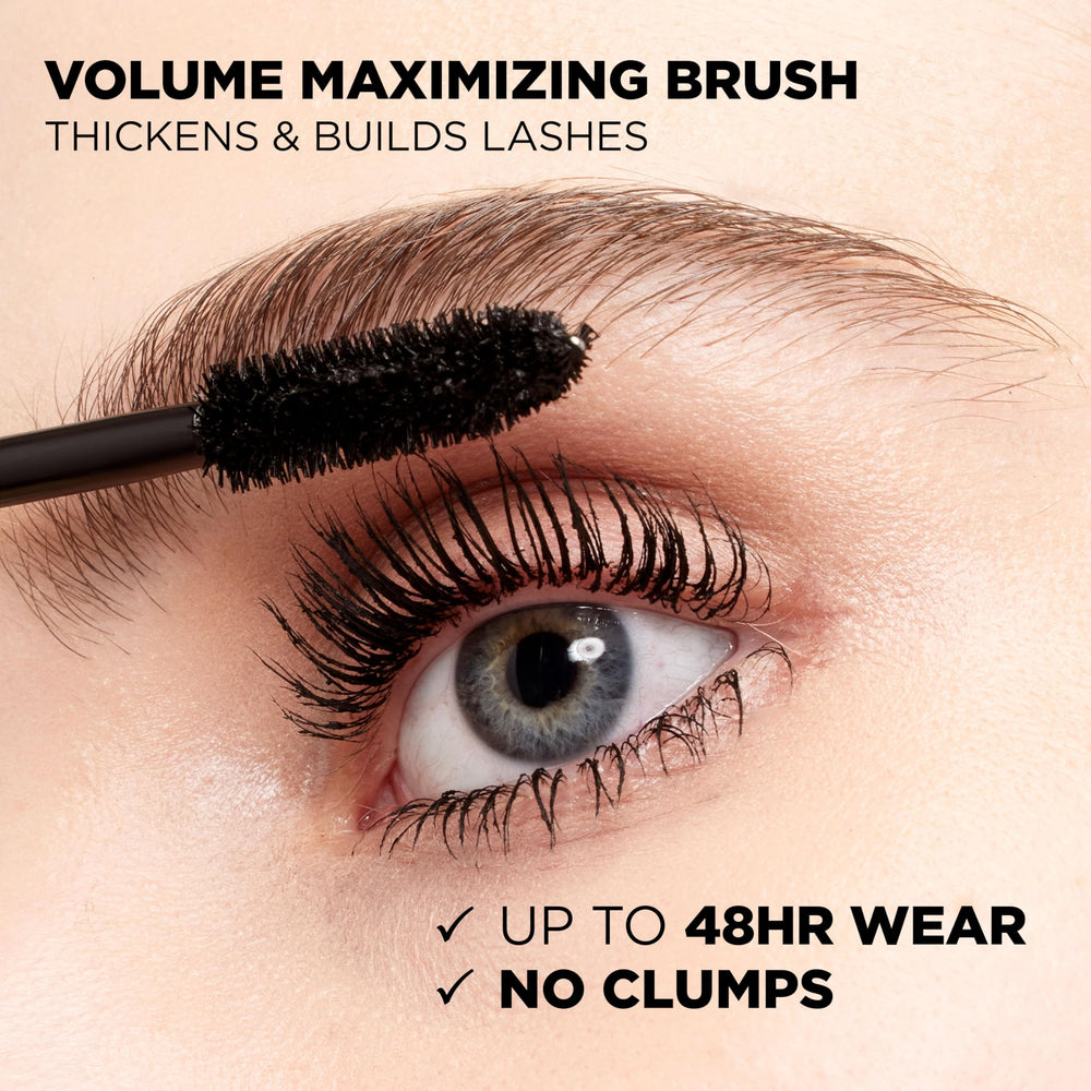 L'Oreal Paris Voluminous carbon black pigments delivering bold lash color