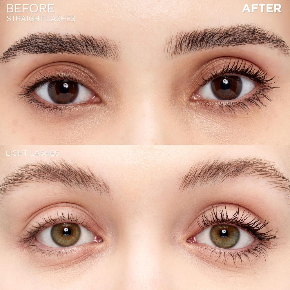 L'Oreal Paris Voluminous Original Mascara close-up on layered lashes.