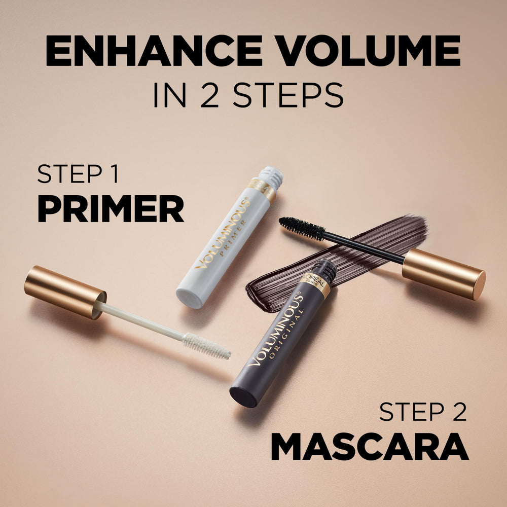 L'Oreal Paris Voluminous Original Mascara soft, flexible lashes after application.