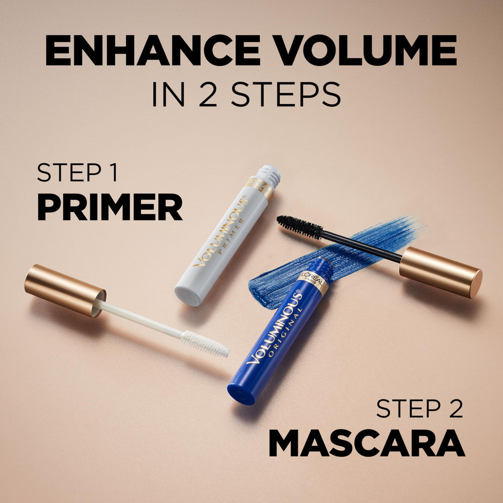 L'Oreal Paris Voluminous Original smudge-resistant finish stays vibrant all day.
