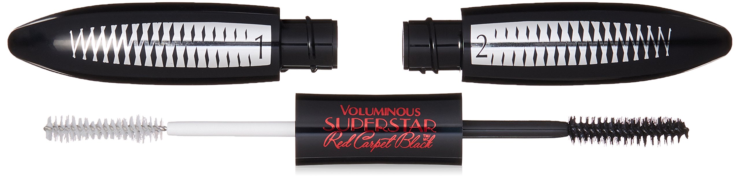 L'Oreal Paris Voluminous Superstar primer image demonstrates dramatic lash volume and base for mascara.
