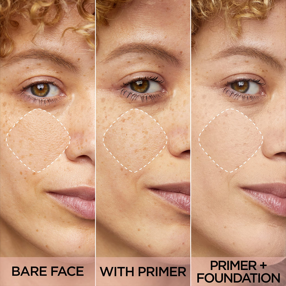L’Oréal Paris Prime Lab 24h wear primer image suggesting long-lasting makeup performance.