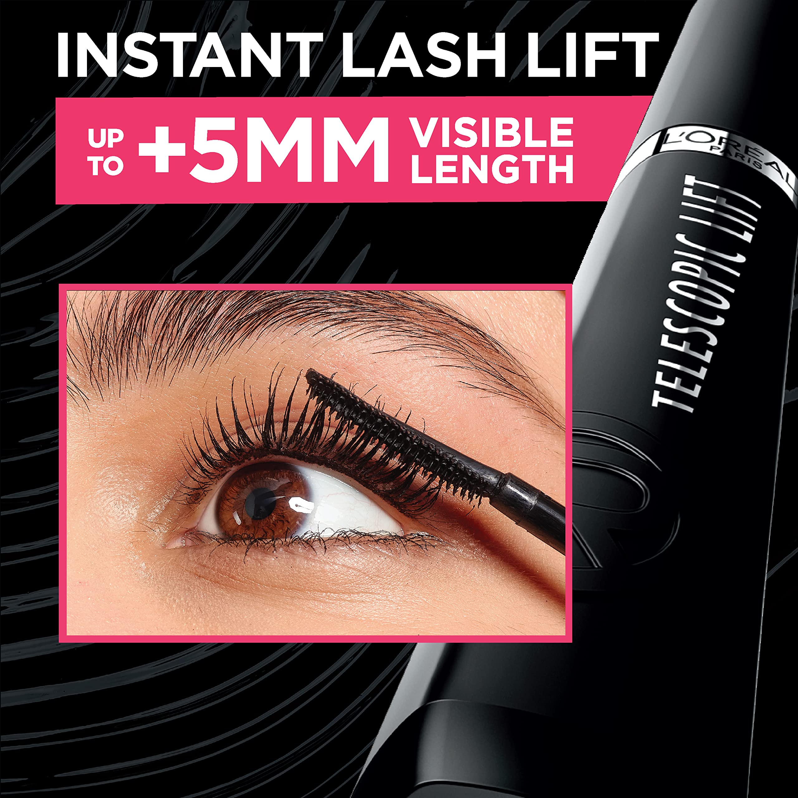 L'Oreal Paris Telescopic Lift shows three washable shades for versatile looks