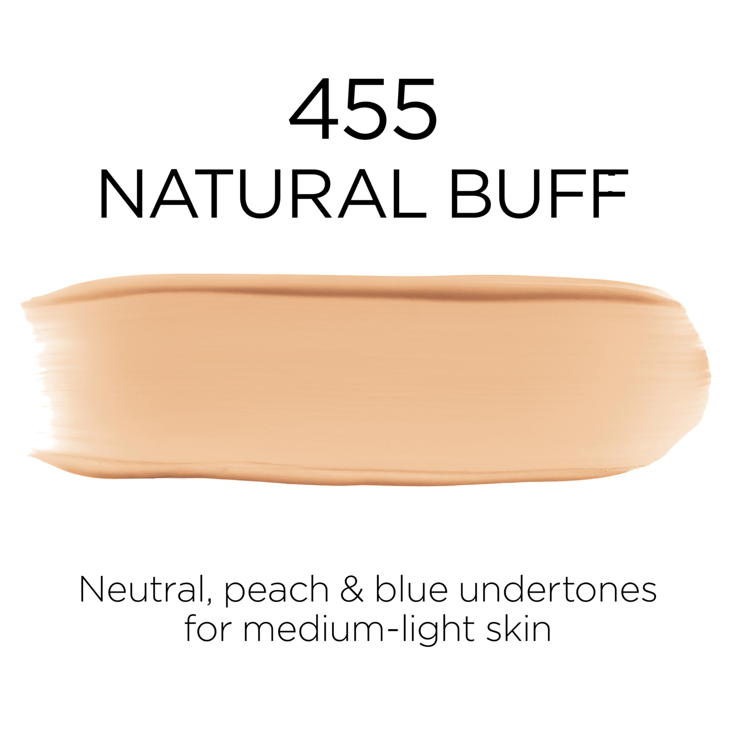 L'Oreal Paris Infallible Fresh Wear foundation close-up showing natural, breathable finish on skin.
